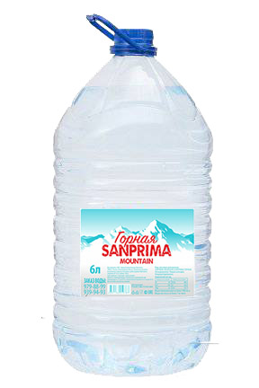 горная вода санприма 6 литров